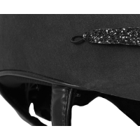 Veiligheidscap Glitz Zwart Maat L